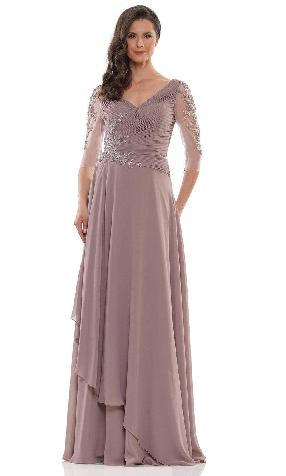 taupe mother of the bride dresses